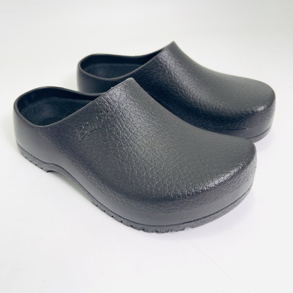 Birkenstock Super-Birki Polyurethane Clog Black Size 7 EU 38 Slip-Resistant